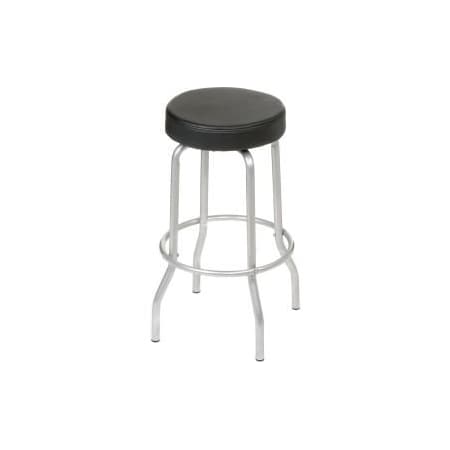 Interion    Swivel Stool - Vinyl - Black